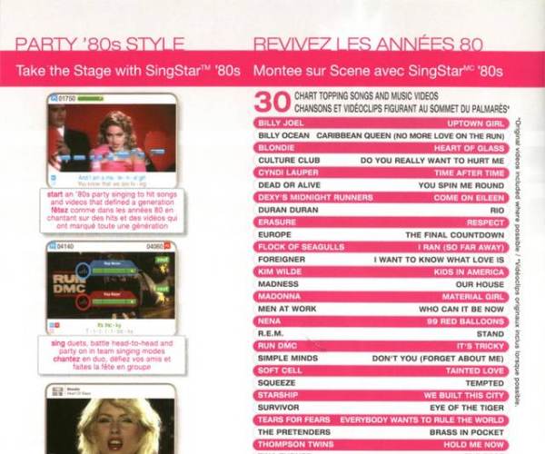 SingStar 80s