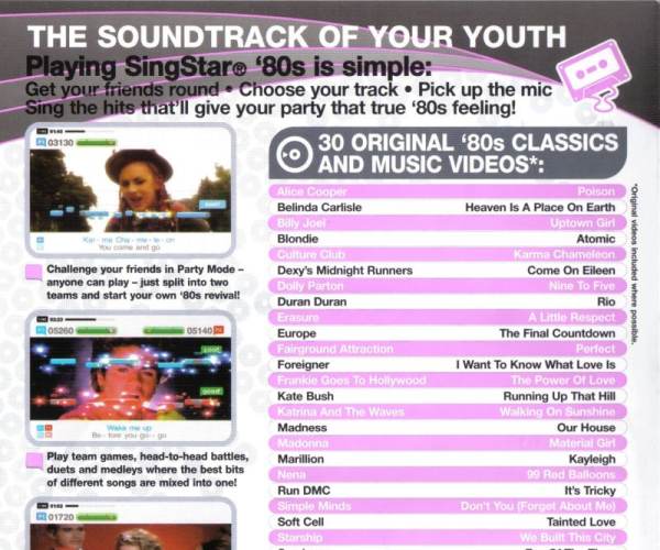 SingStar 80s