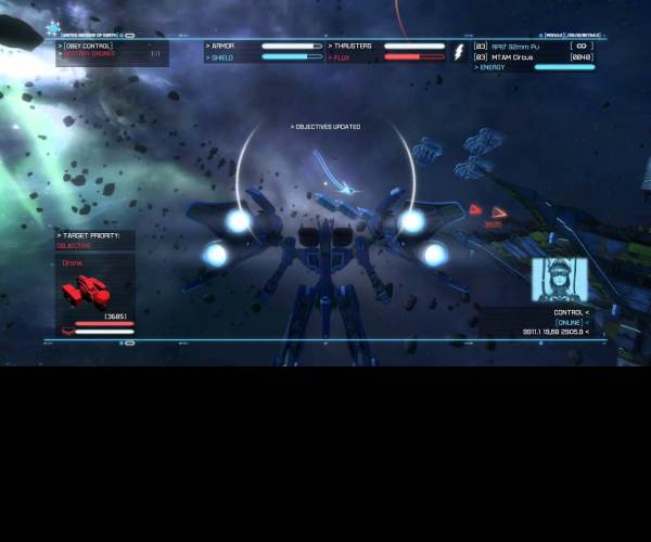 Strike Suit Zero: Directors Cut gameplay