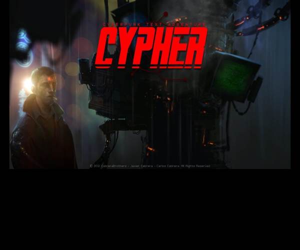 Cypher: Cyberpunk text adventure