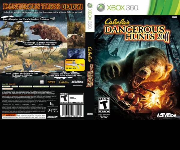 Cabela s Dangerous Hunts 2011 (X360)