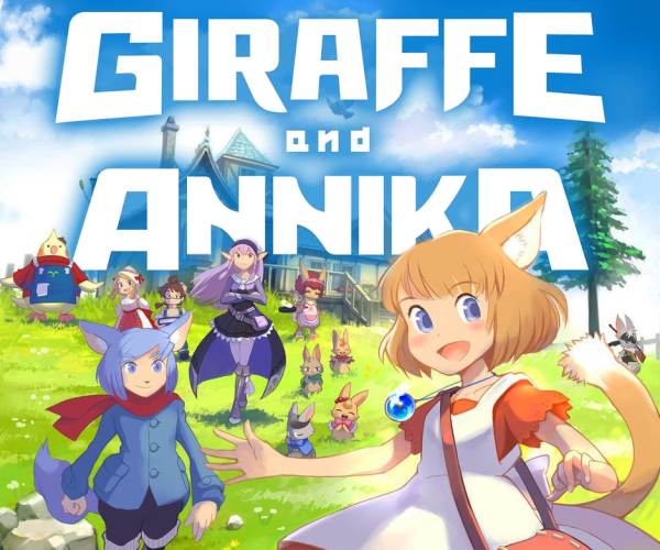 Giraffe and Annika