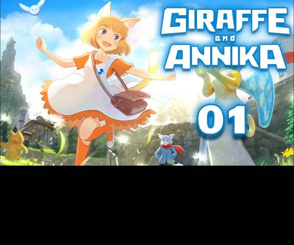 Giraffe and Annika