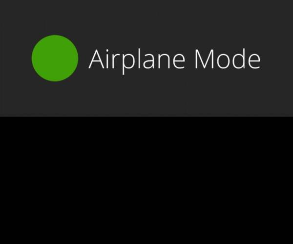 Airplane Mode