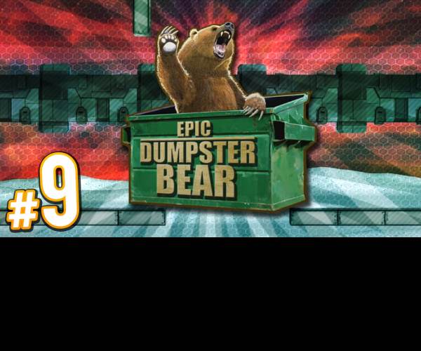 Epic Dumpster Bear