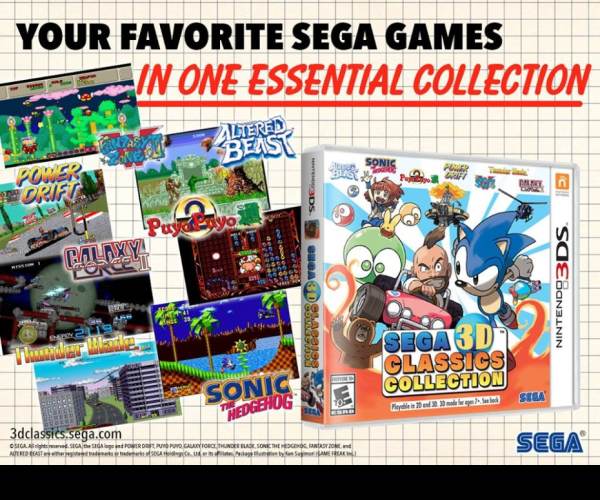 SEGA 3D Classics Collection