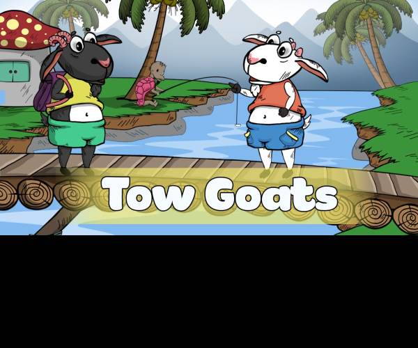 Goats On A Bridge