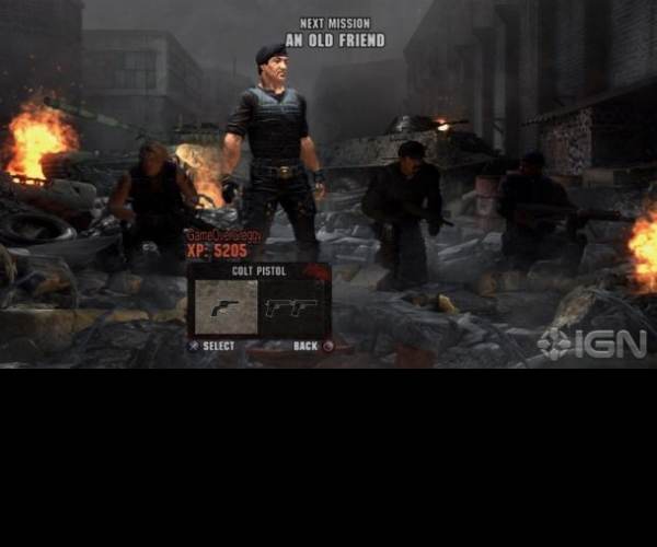 The Expendables 2 Videogame