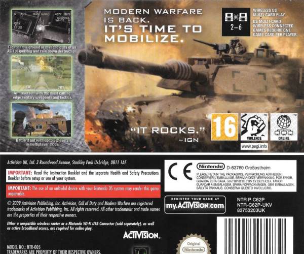 Call of Duty Modern Warfare: Mobilized