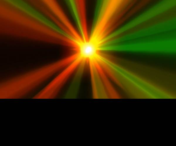 In rays of the Light
