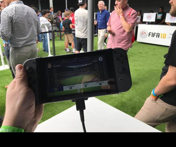 FIFA 18 na Nintendo Switch