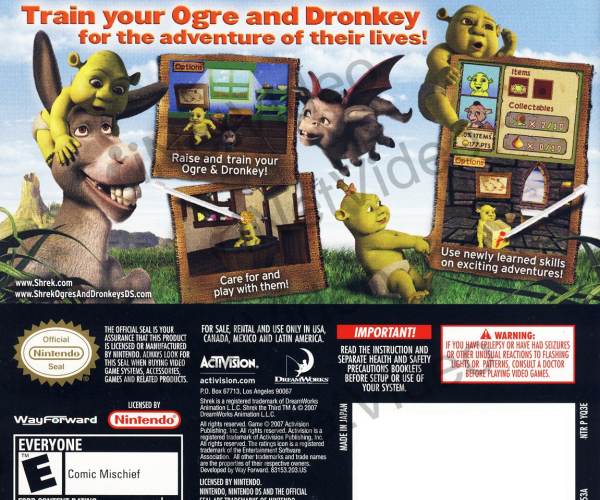 Shrek the Third DS