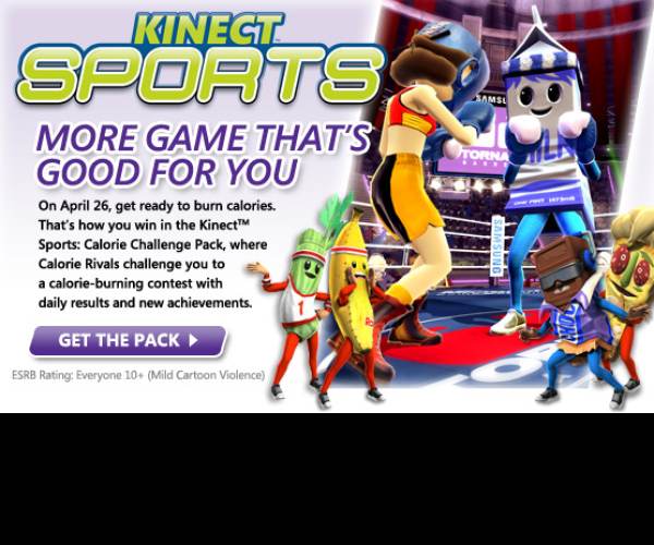 Kinect Sports - Calorie Challenge Pack (X360)