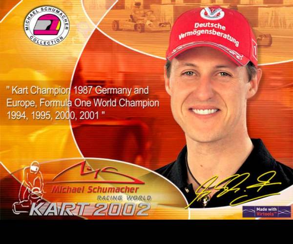 Michael Schumacher Kart 2002