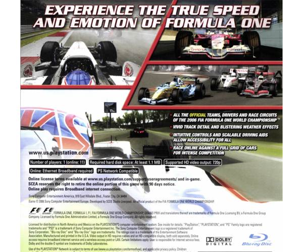 Formula One Championship Ed