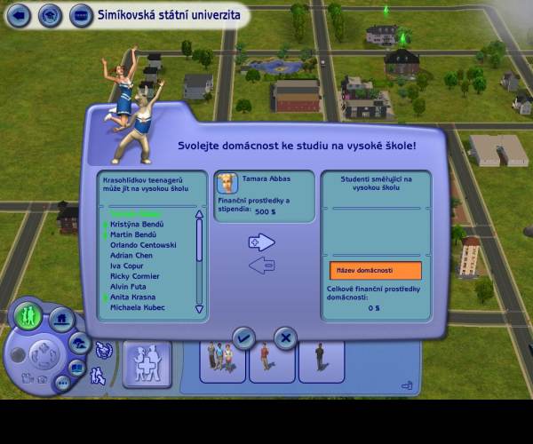 The Sims 2: Univerzita CZ