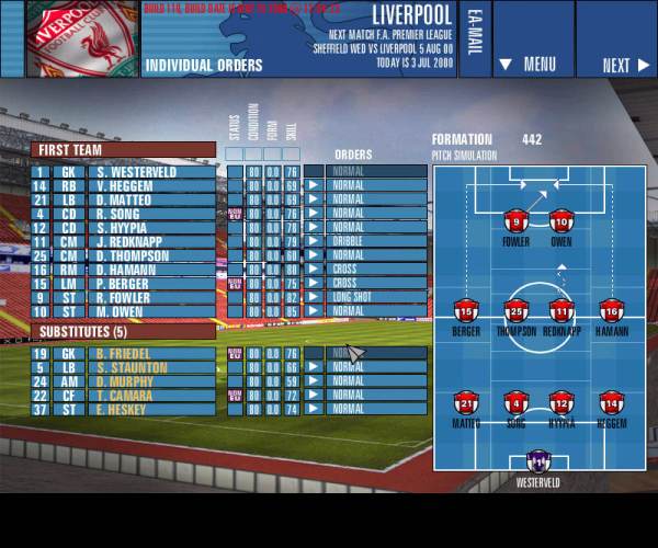 Football Manager 2001