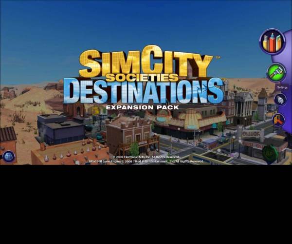 SimCity Societies Destinations