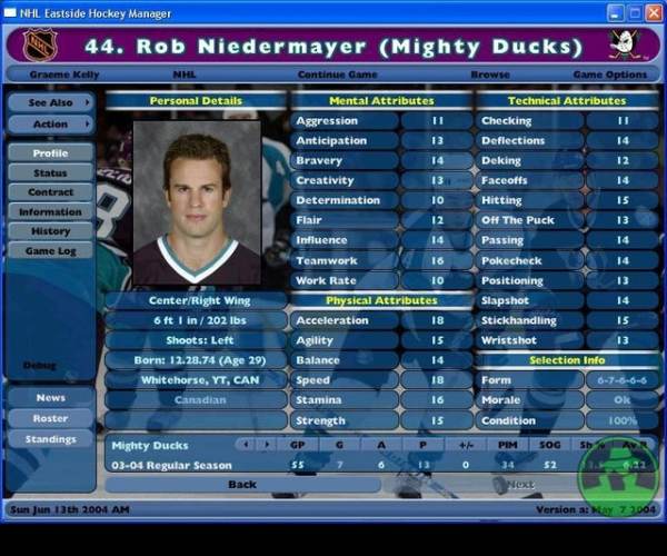 Eastside Hockey Manager