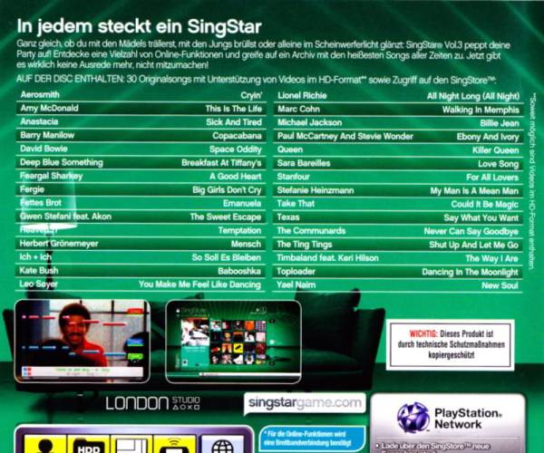 SingStar Vol. 3