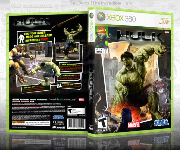 The Incredible Hulk (X360)