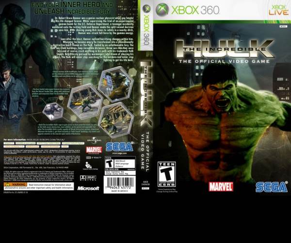 The Incredible Hulk (X360)
