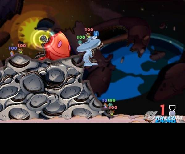 Worms 2008: A Space Oditty (JAVA)