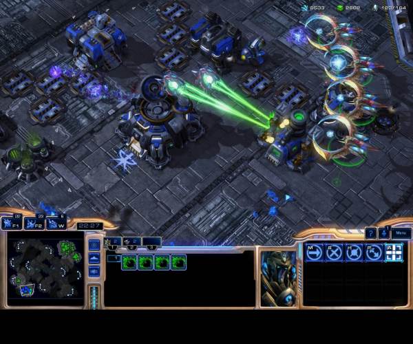 StarCraft II multiplayer