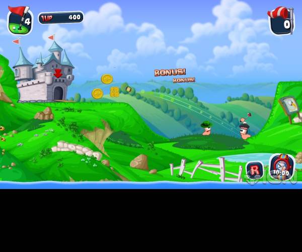 Worms Golf