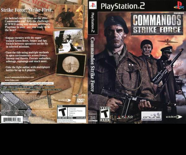 Commandos Strike Force (PS2)