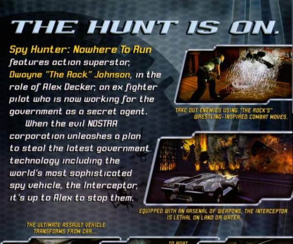 Spy Hunter: Nowhere to Run (PS2)