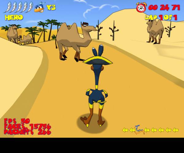 Pštros Turbo (Ostrich Runner)