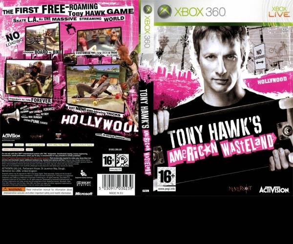Tony Hawks American Wasteland (X360)