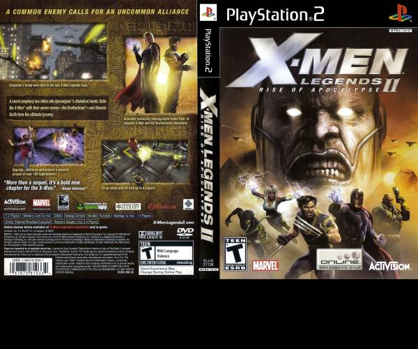 X-Men Legends 2: Rise of Apocalypse (PS2)