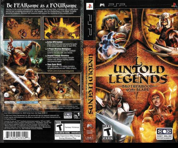 Untold Legends: Brotherhood of the Blade
